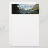 Saint Mary Lake II am Glacier National Park Briefpapier (Vorne/Hinten)