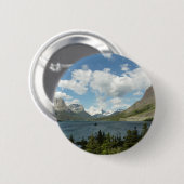 Saint Mary Lake II am Glacier National Park Button (Vorne & Hinten)