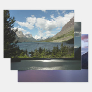 Saint Mary Lake II am Glacier National Park Geschenkpapier Set