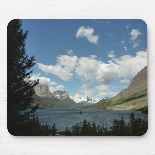 Saint Mary Lake II am Glacier National Park Mousepad (Vorne)