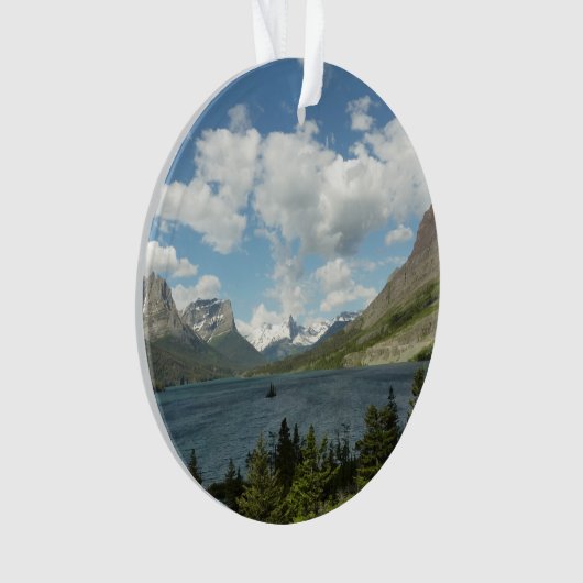 Saint Mary Lake II am Glacier National Park Ornament (Vorderseite)