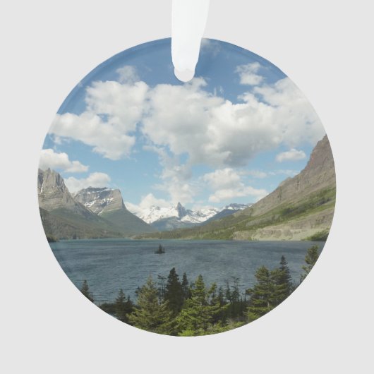 Saint Mary Lake II am Glacier National Park Ornament (Vorderseite)