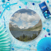 Saint Mary Lake II am Glacier National Park Pappteller (Party)