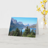 Saint Mary Lake Karte (Gelbe Blume)