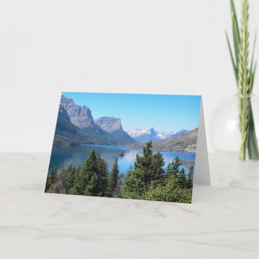 Saint Mary Lake Karte (Vorderseite)