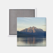 Saint Mary Lake Magnet (Vorderseite/Rückseite)