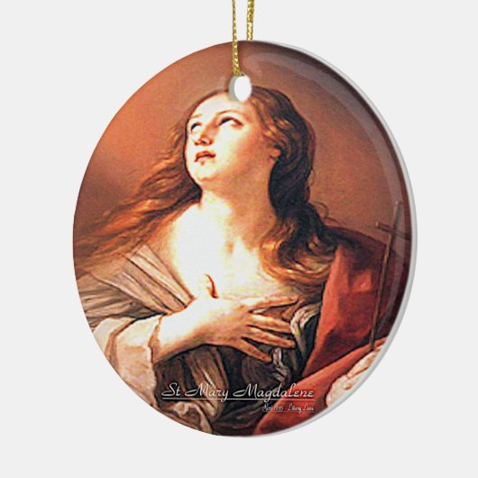 Saint Mary Magdalen Keramik Ornament (Links)