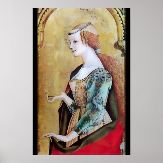 SAINT MARY MAGDALENE 2 Gold, rot Poster (Vorne)