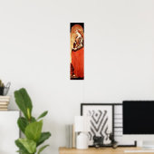 SAINT MARY MAGDALENE 2 Gold, rot Poster (Heimbüro)