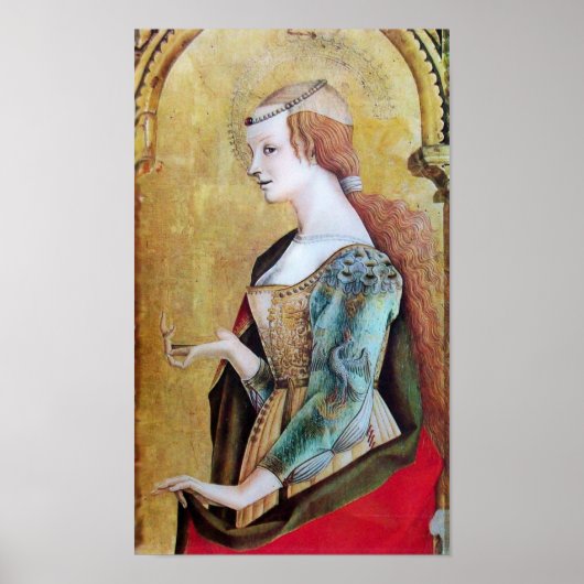 SAINT MARY MAGDALENE 2 Gold, rot Poster (Vorne)