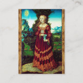 SAINT MARY MAGDALENE, Antiquitätenpapier Visitenkarte (Rückseite)