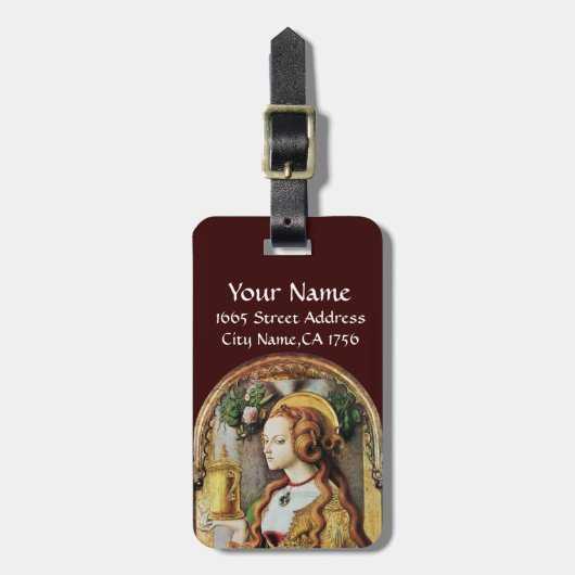 SAINT MARY MAGDALENE GEPÄCKANHÄNGER (Vorderseite vertikal)