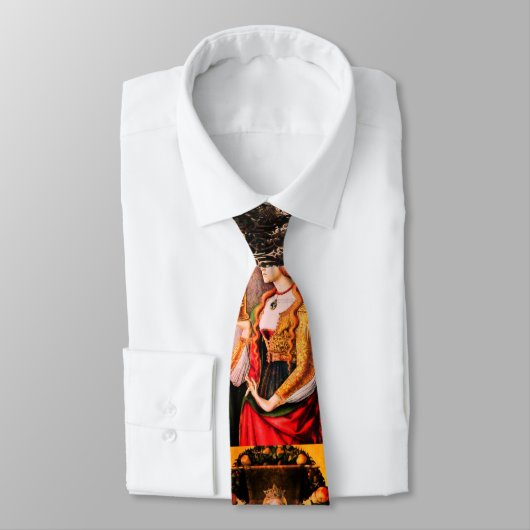 SAINT MARY MAGDALENE & JUNGFRAU MIT KIND KRAWATTE (Gebunden)