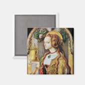SAINT MARY MAGDALENE MAGNET (Vorderseite/Rückseite)