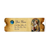 SAINT MARY MAGDALENE Parchment Gemstone Monogramm (Vorne)