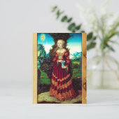 SAINT MARY MAGDALENE Parchment Postkarte (Stehend Vorderseite)