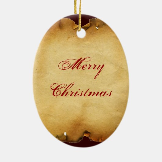 SAINT MARY MAGDALENE , Pergament Keramikornament (Hinten)