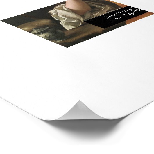 Saint Mary Magdalene Poster (Ecke)