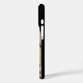 SAINT MARY MAGDALENE Ruby Gem Monogram ,Black Case-Mate iPhone Hülle (Rückseite / Links)