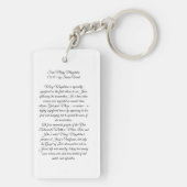 Saint Mary Magdalene Schlüsselanhänger (Rückseite)