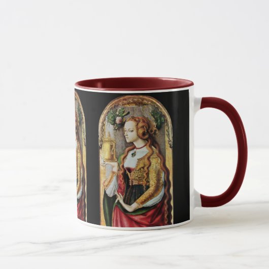 SAINT MARY MAGDALENE , schwarz rot Tasse (Rechts)
