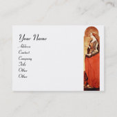 SAINT MARY MAGDALENE White Visitenkarte (Vorderseite)