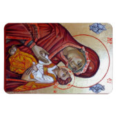 Saint Mary Theotokos Magnet (Horizontal)