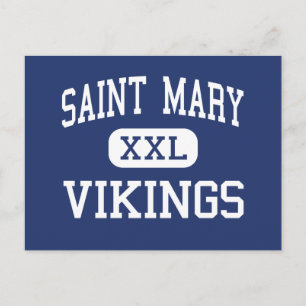 Saint Mary Vikings Middle Paducah Kentucky Postkarte