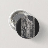 Saint Matthew der Apostel Button (Vorne & Hinten)