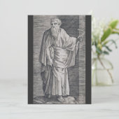 Saint Matthew der Apostel Dankeskarte (Stehend Vorderseite)