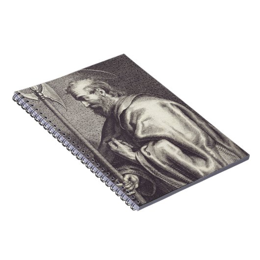 Saint Matthew der Apostel Notizblock (Rechte Seite)