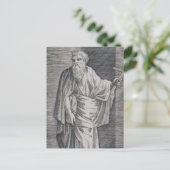 Saint Matthew der Apostel Postkarte (Stehend Vorderseite)