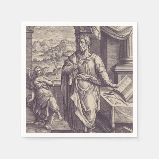 Saint Matthew der Apostel Serviette (Vorderseite)