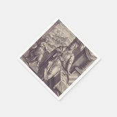 Saint Matthew der Apostel Serviette (Ecke)