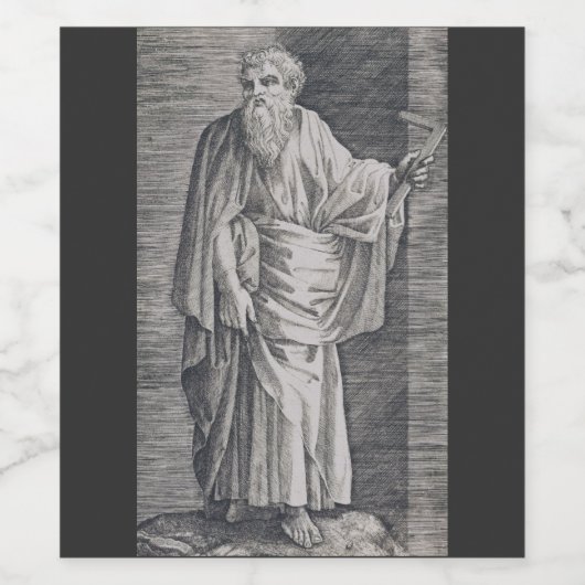 Saint Matthew der Apostel Weinetikett (Einzelnes Label)