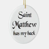 saint matthew keramik ornament (Rechts)