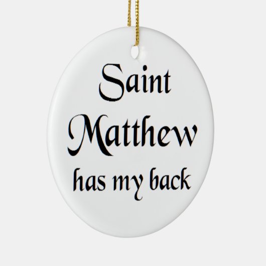 saint matthew keramik ornament (Rechts)