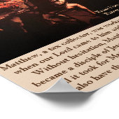 Saint Matthew Poster (Ecke)