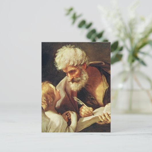 Saint Matthew Postkarte (Stehend Vorderseite)
