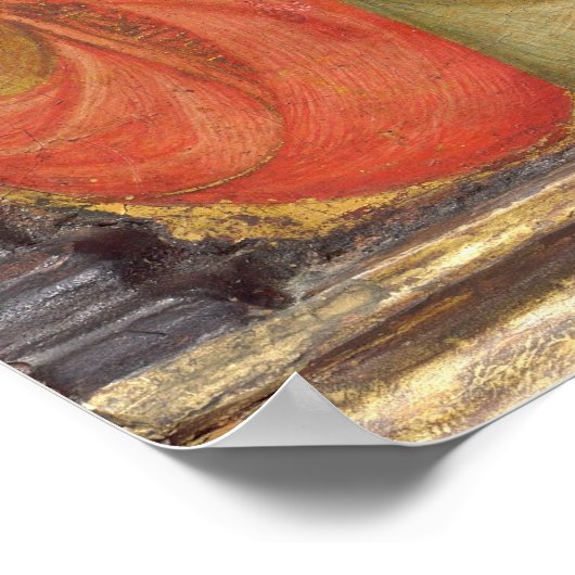 Saint Matthew - Simone Martini Poster der bildende (Ecke)