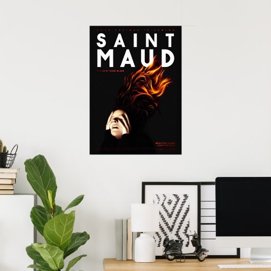 Saint Maud A24 Poster (Heimbüro)