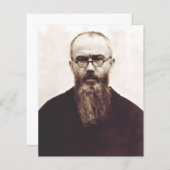 Saint Maximilian Kolbe polnischer katholischer Pri (Vorne/Hinten)