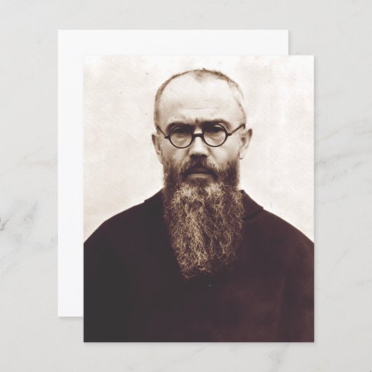 Saint Maximilian Kolbe polnischer katholischer Pri (Vorne/Hinten)