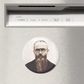 Saint Maximilian Kolbe polnischer katholischer Pri Magnet (In Situ (Geschirrspüler))