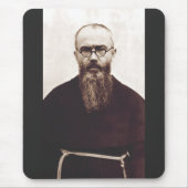 Saint Maximilian Kolbe polnischer katholischer Pri Mousepad (Vorne)