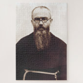 Saint Maximilian Kolbe polnischer katholischer Pri Puzzle (Vertikal)