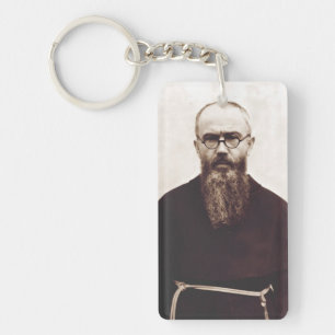 Saint Maximilian Kolbe polnischer katholischer Pri Schlüsselanhänger