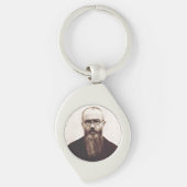 Saint Maximilian Kolbe polnischer katholischer Pri Schlüsselanhänger (Vorderseite)