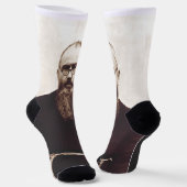 Saint Maximilian Kolbe polnischer katholischer Pri Socken (Gewinkelt)