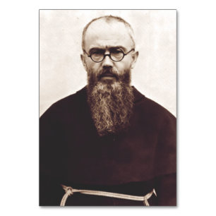 Saint Maximilian Kolbe polnischer katholischer Pri Tischnummer